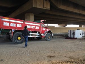 Big truck stunt cairo